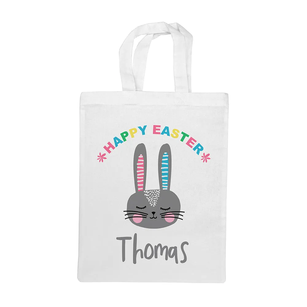 Custom Easter Egg Hunt Bag for Rabbits