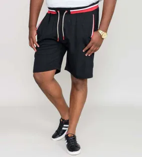 Elasticated Waist Shorts with Pockets for Big Men by D555