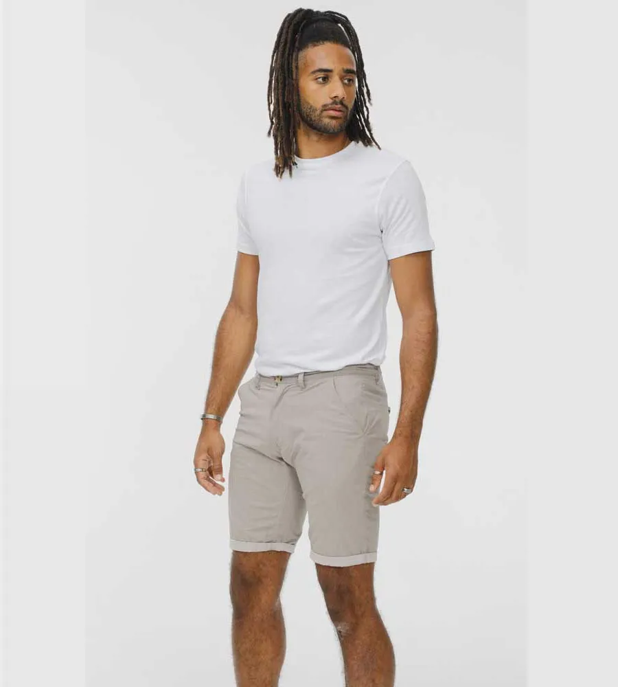 Mens Stretch Chambray Shorts by D555 (ELON)