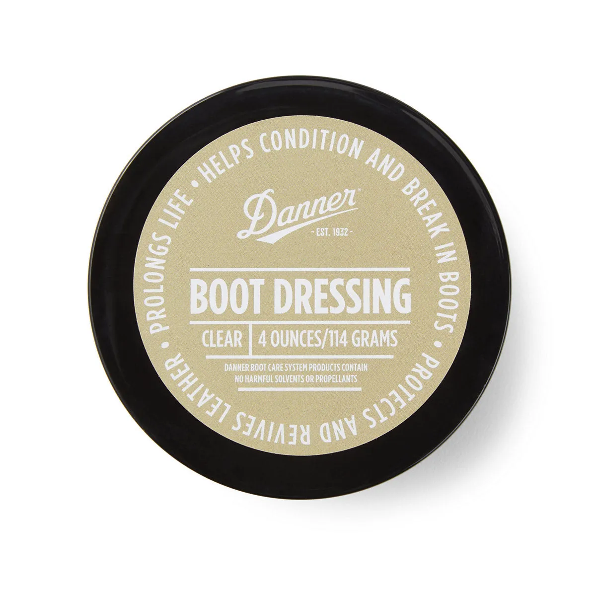 Danner Boot Dressing Clear (4 oz) - Shoe Care Product