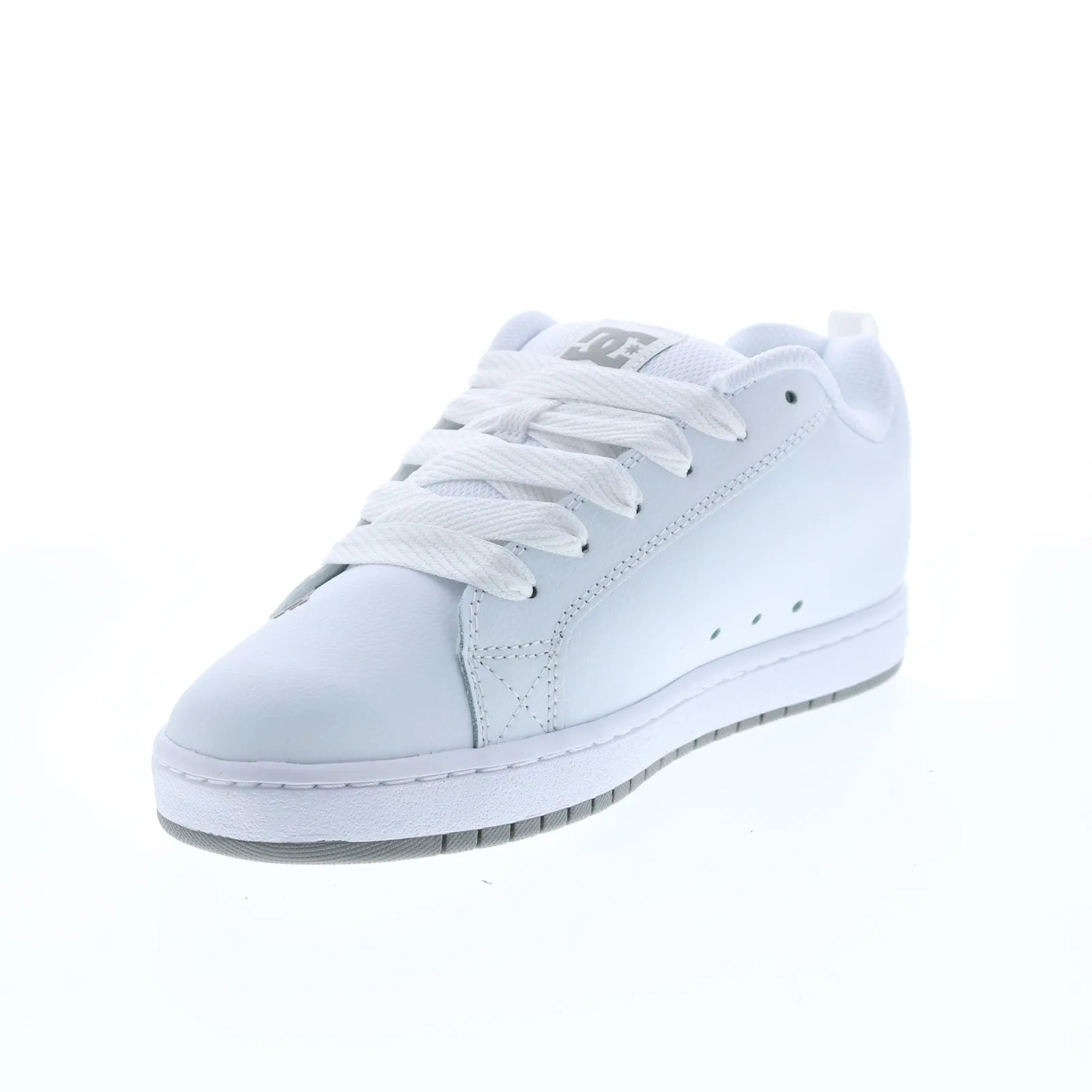 DC Court Graffik Men's White Skate Sneakers - Style 300529-WR8