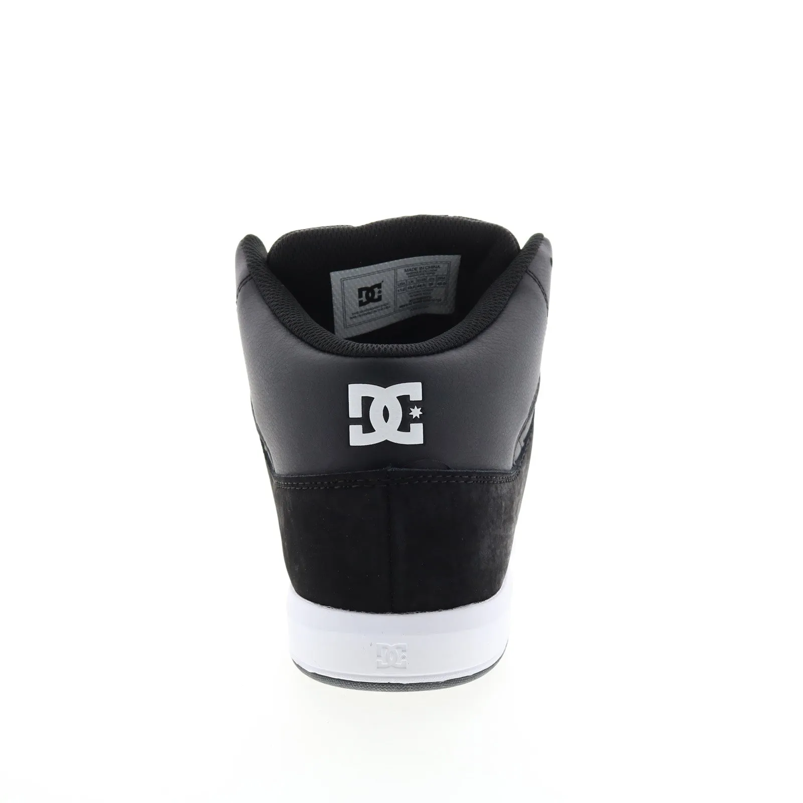 DC Cure Hi Top ADYS400072 Black Skate Inspired Sneakers Shoes