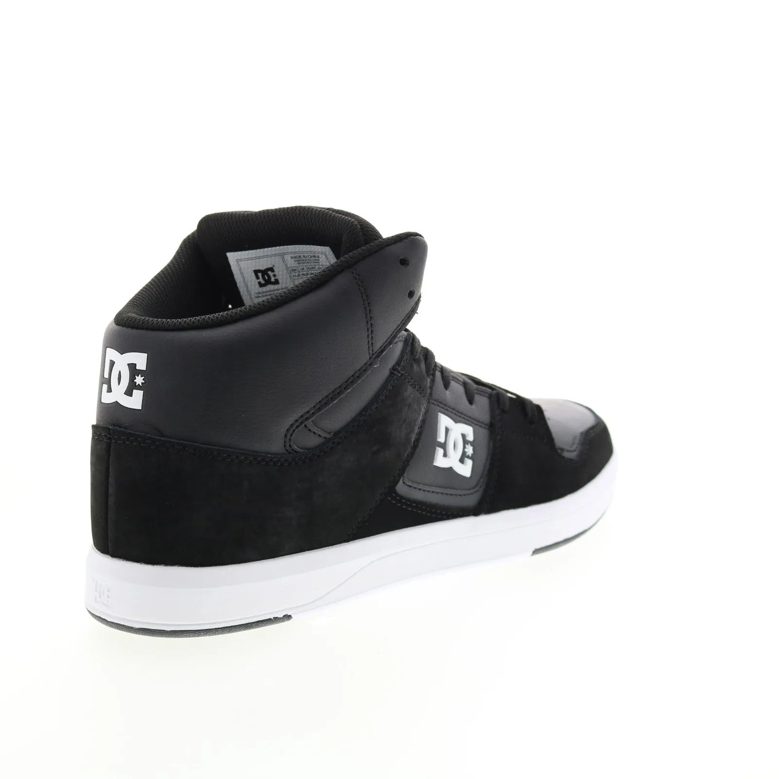 DC Cure Hi Top ADYS400072 Black Skate Inspired Sneakers Shoes