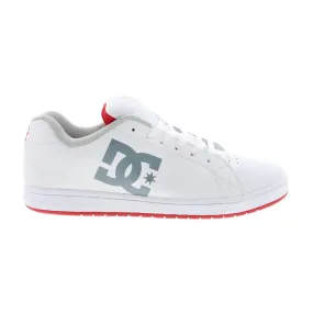 DC Gaveler ADYS100536 White Leather Skate Inspired Sneakers Shoes