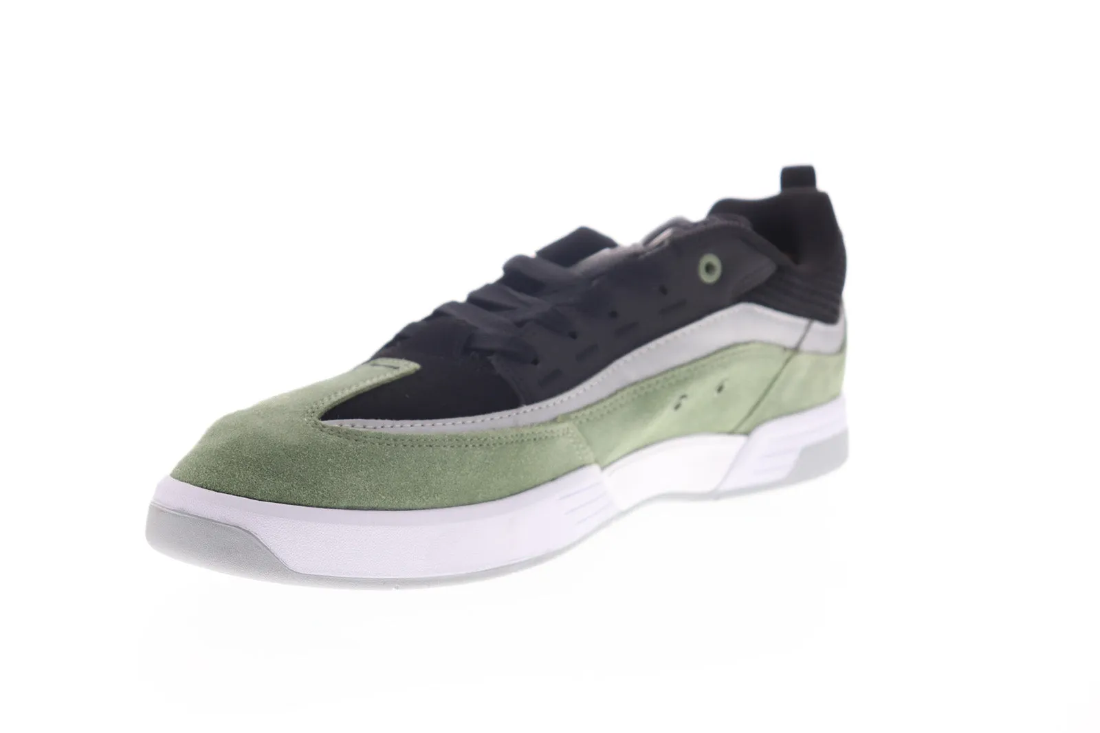 DC Legacy 98 Slim SE Men's Green Suede Skate Sneakers