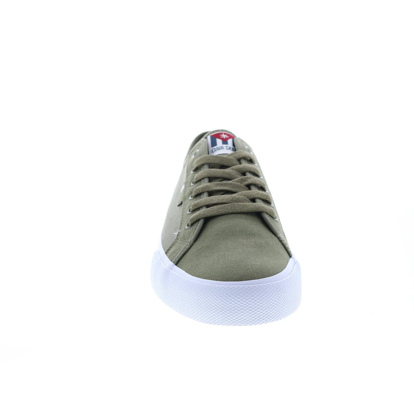 DC Manual Cuba SK8 - Men's Green Canvas Skate Sneakers - Shop Now