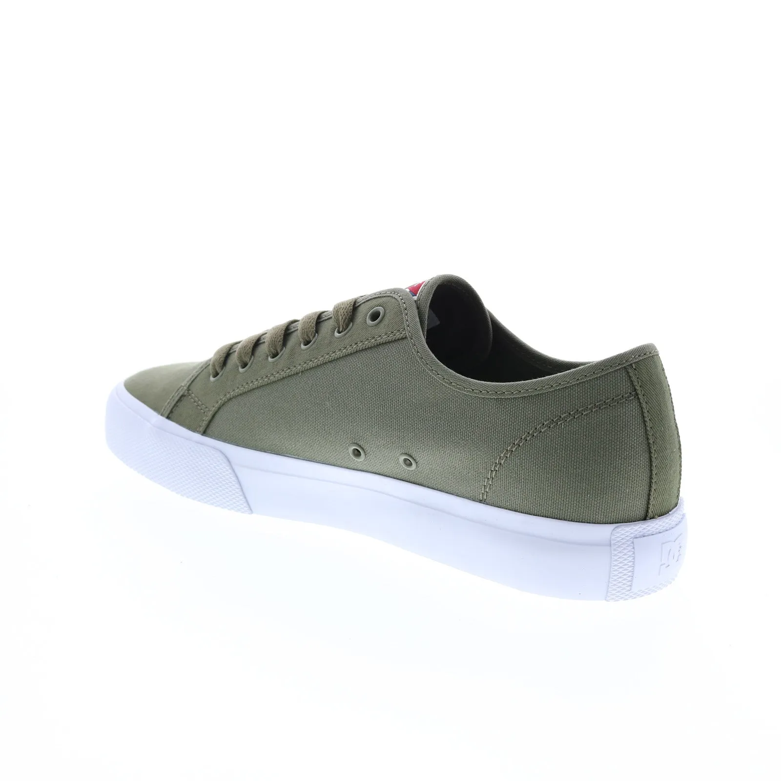 DC Manual Cuba SK8 - Men's Green Canvas Skate Sneakers - Shop Now