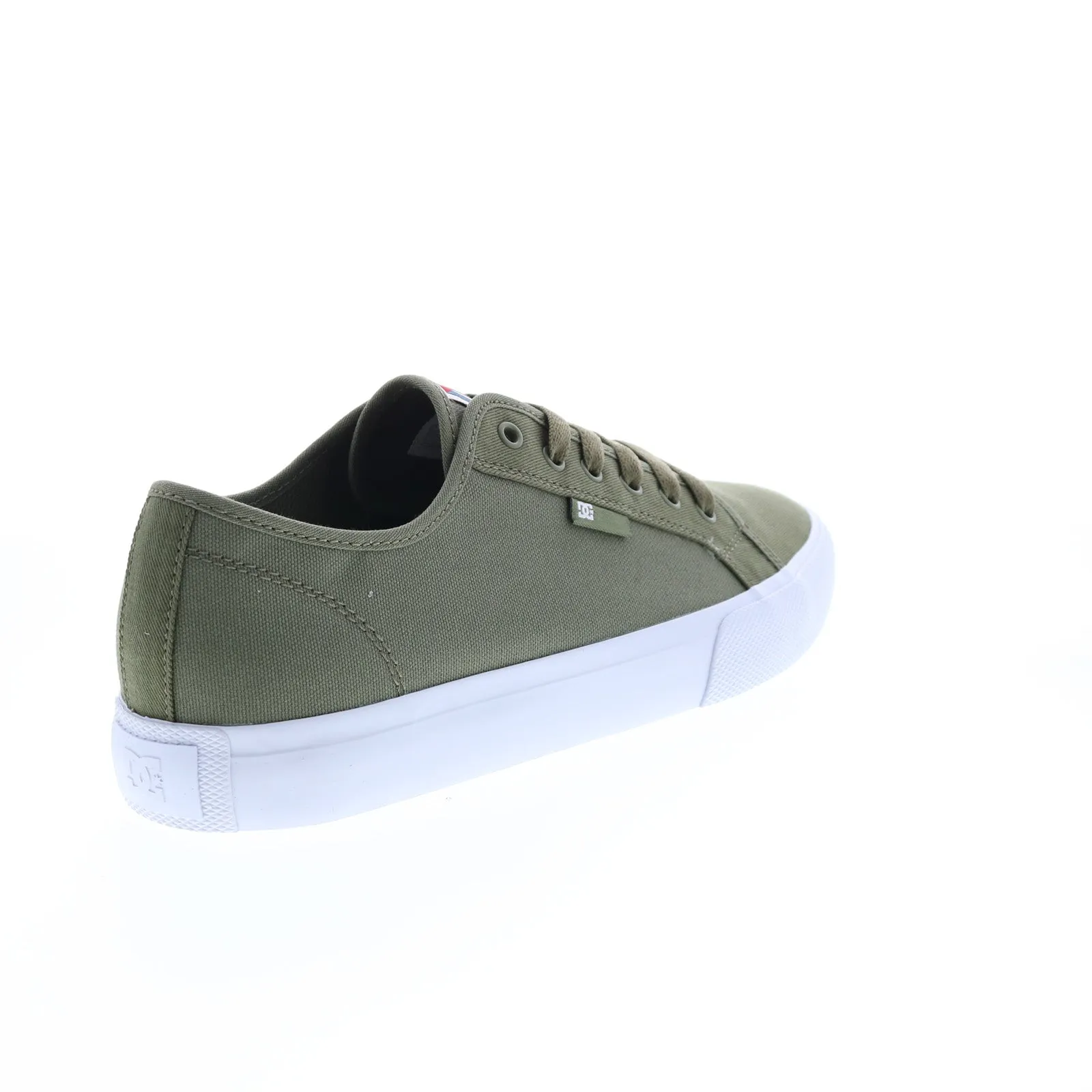 DC Manual Cuba SK8 - Men's Green Canvas Skate Sneakers - Shop Now