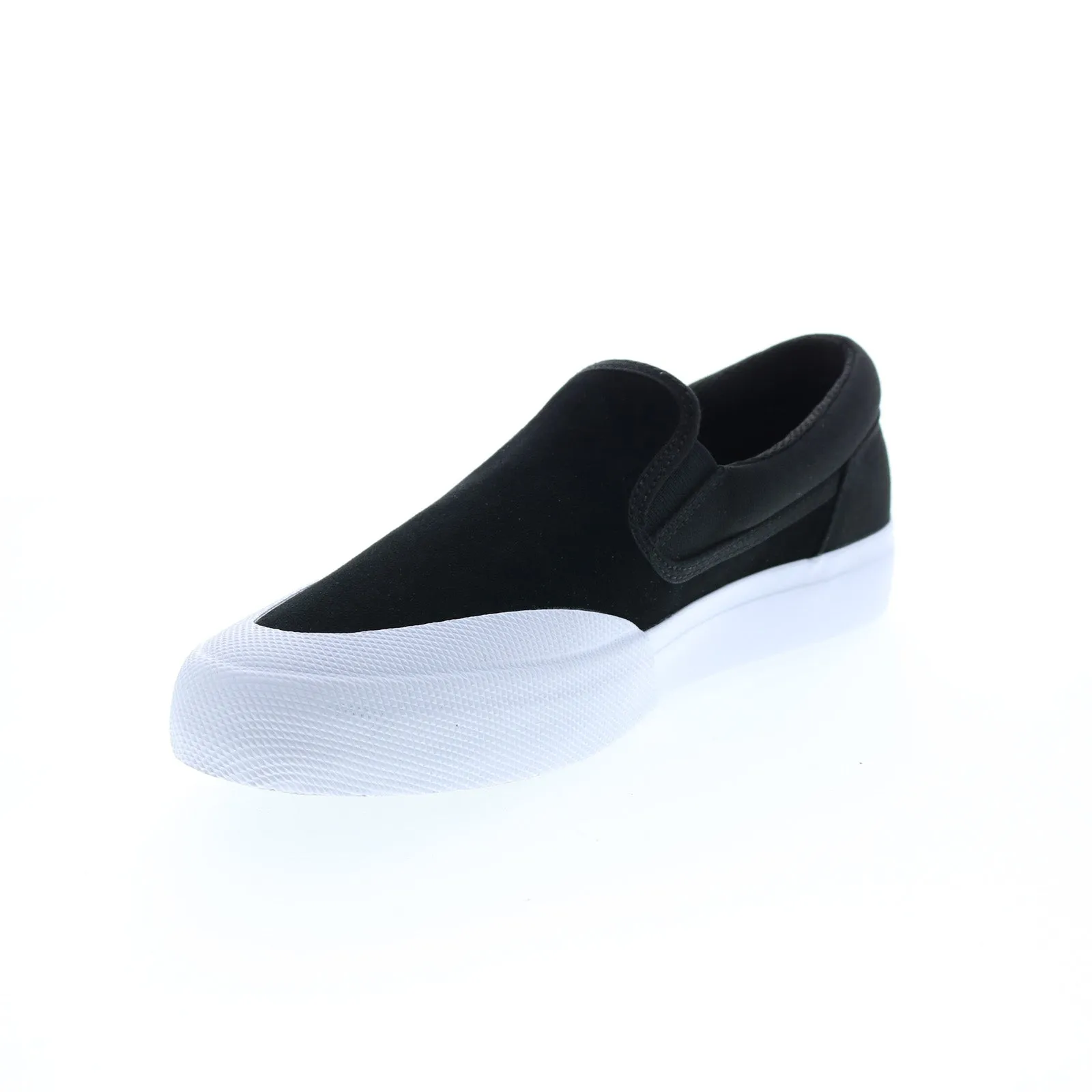 DC Men's Black Skate Sneakers - Manual Slip On ADYS300705-XKKW