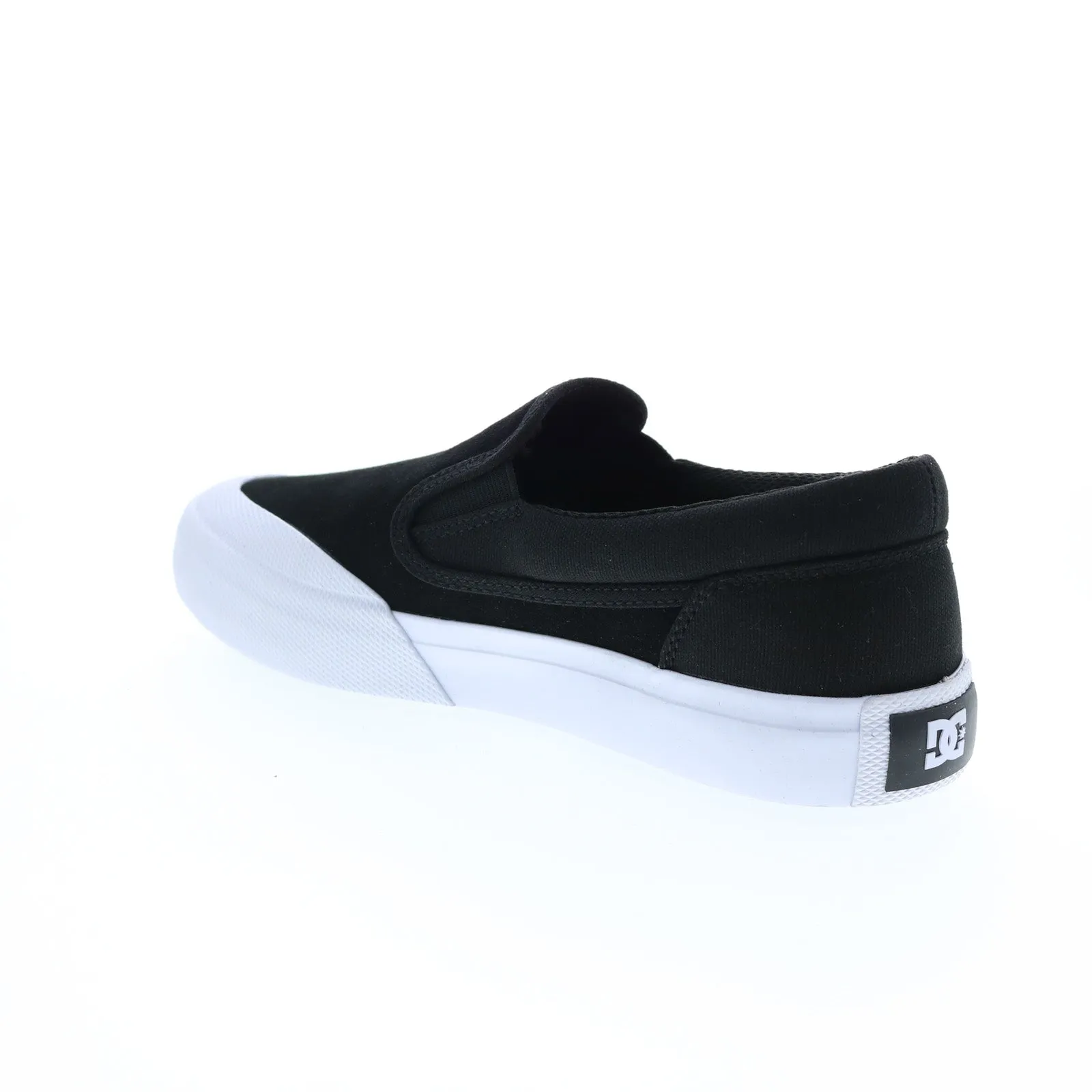 DC Men's Black Skate Sneakers - Manual Slip On ADYS300705-XKKW