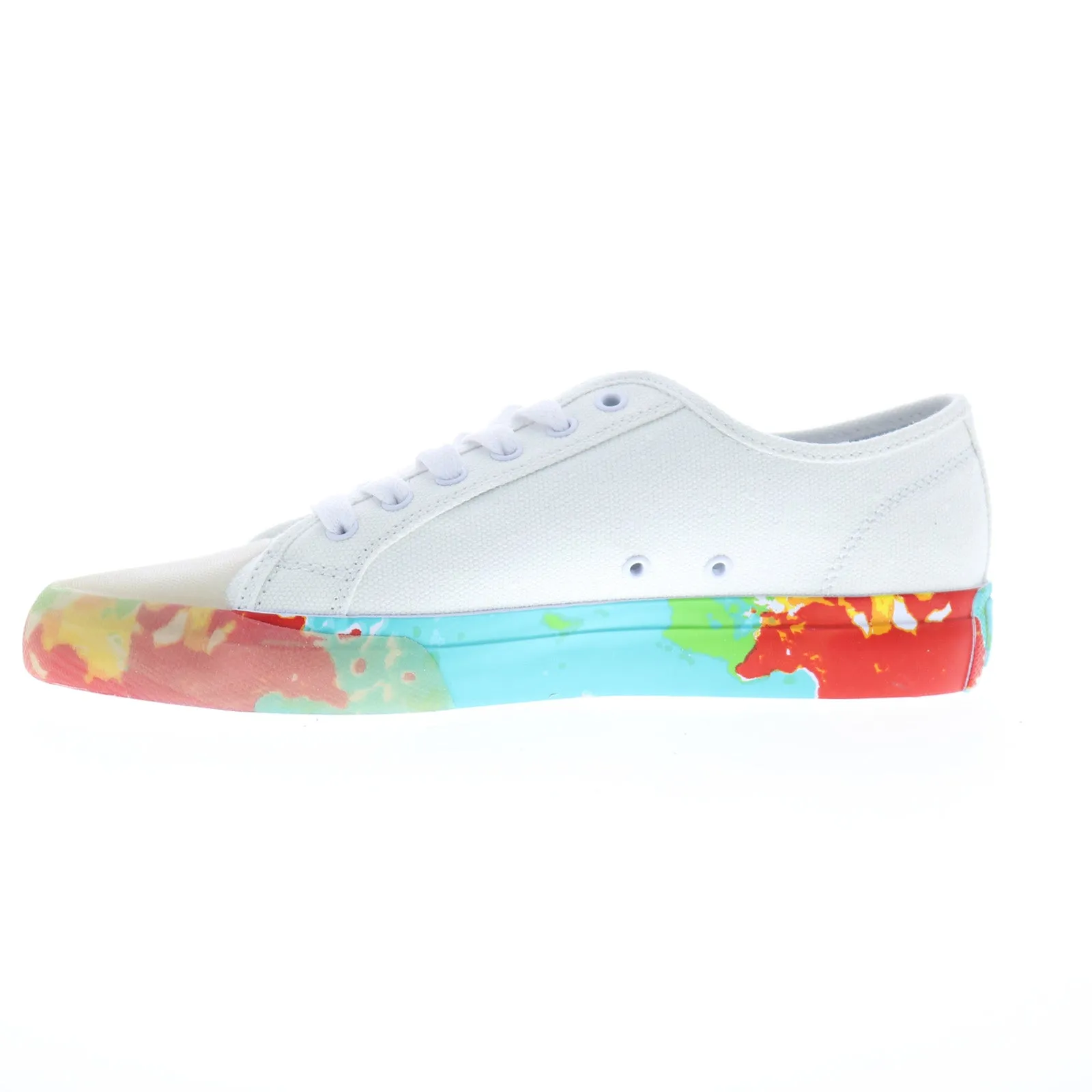 DC Men's White Skate Sneakers Shoes by Evan Smith - ADYS300631