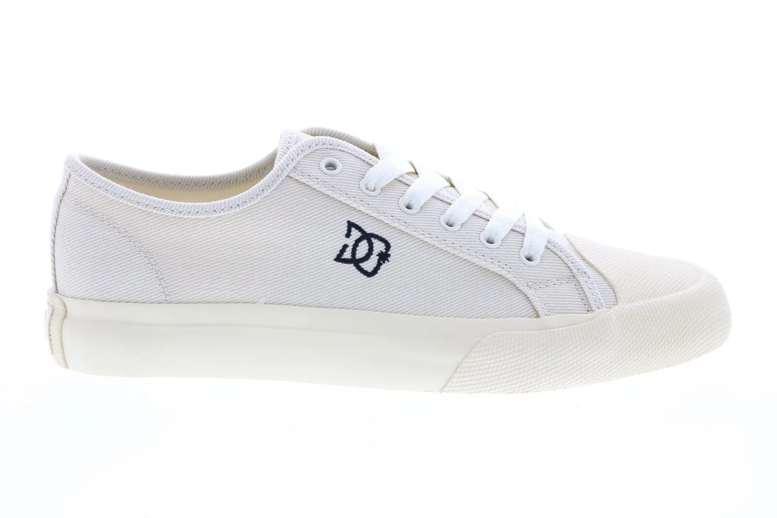 DC X John Gardner Men's Beige Canvas Collaboration Sneakers - Shop Now