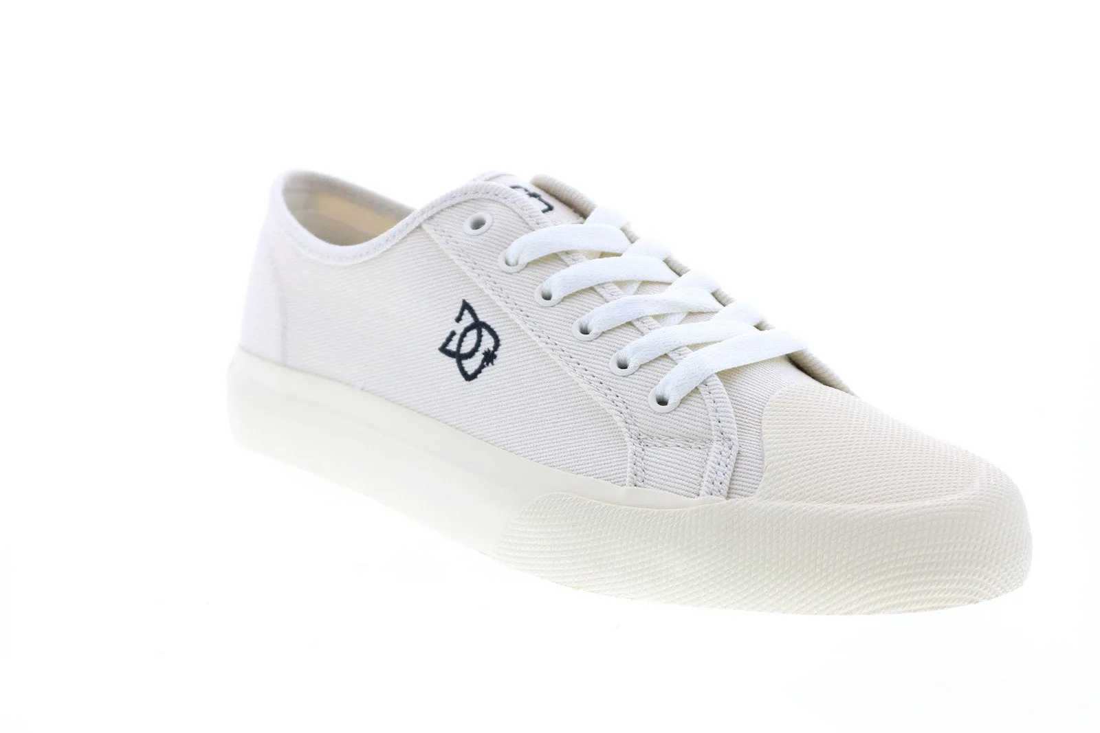 DC X John Gardner Men's Beige Canvas Collaboration Sneakers - Shop Now