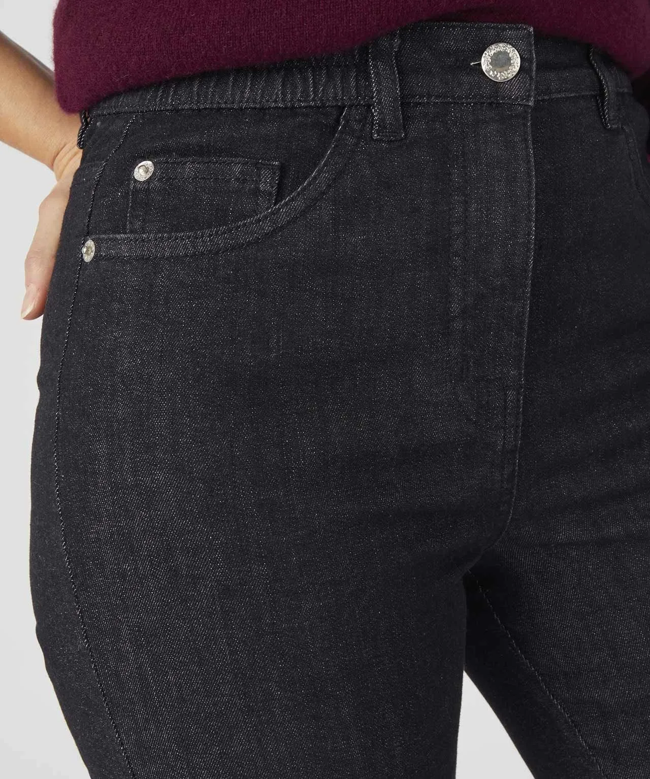 Denim Five-Pocket Trousers