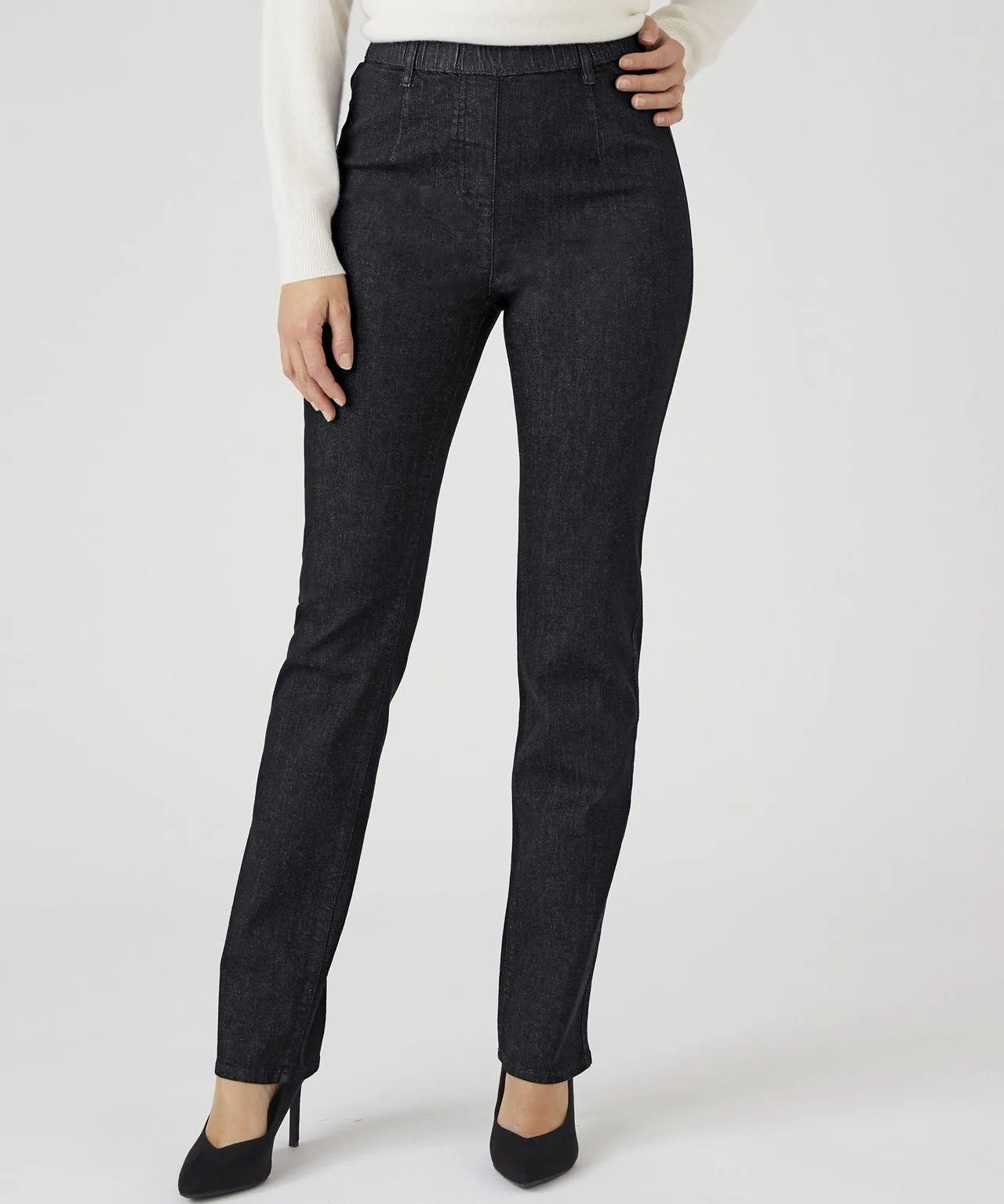 Denim Pull Trousers