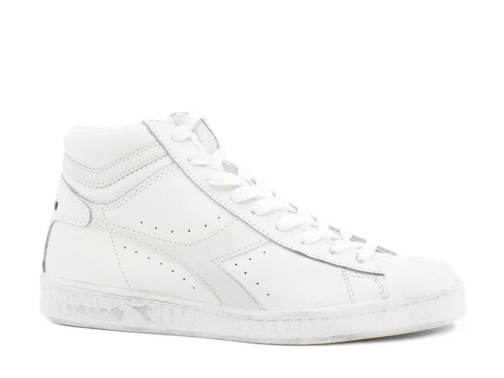 DIADORA Game Low High Waxed White White Shoes