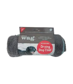 Dog drying coat extra large gray Henry Wag