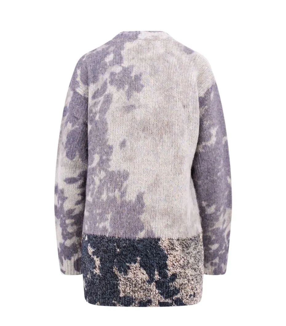 Dries Van Noten | Long Sleeve Casual Floral Print Blouse - Office Wear.