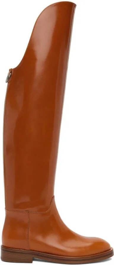 Tan Equestrian Boots