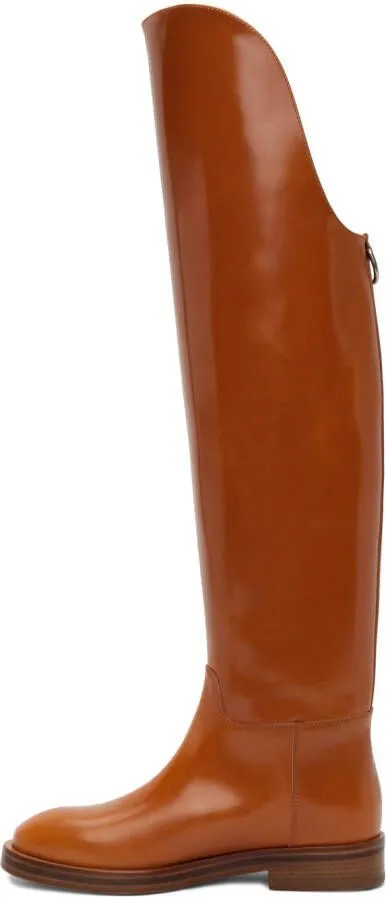 Tan Equestrian Boots