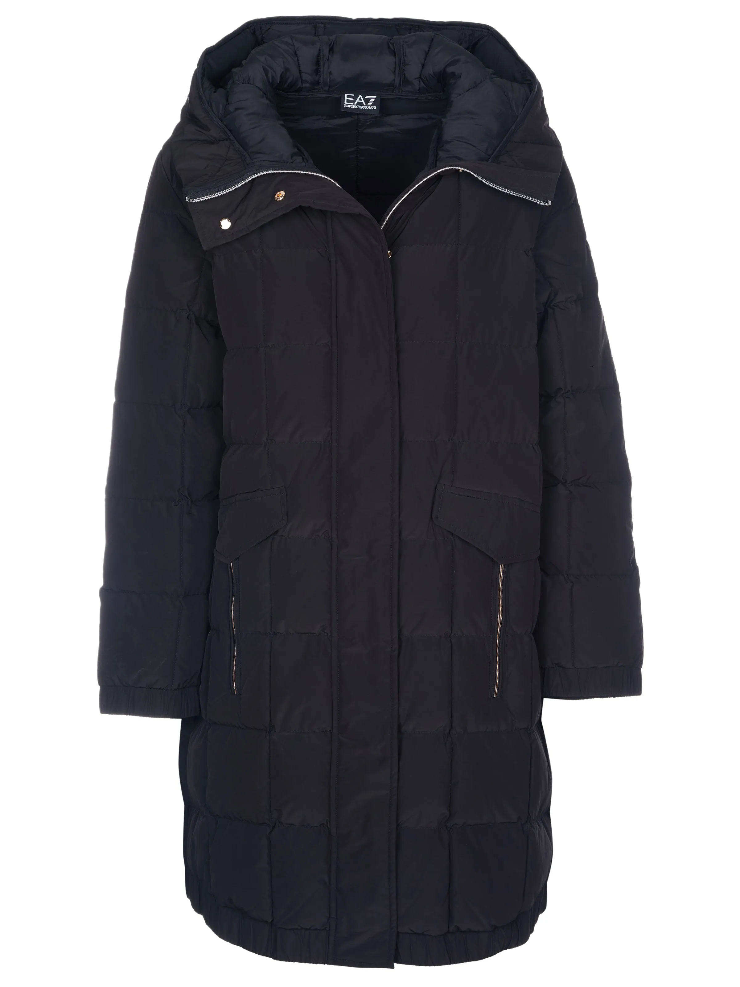 EA7 Emporio Armani Black Coat