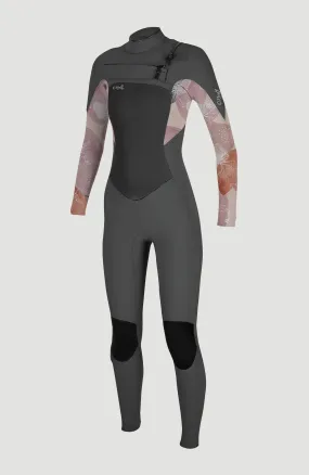 Epic 3/2mm Chest Zip Full Wetsuit | GRAPHITE/DESERT BLOOM