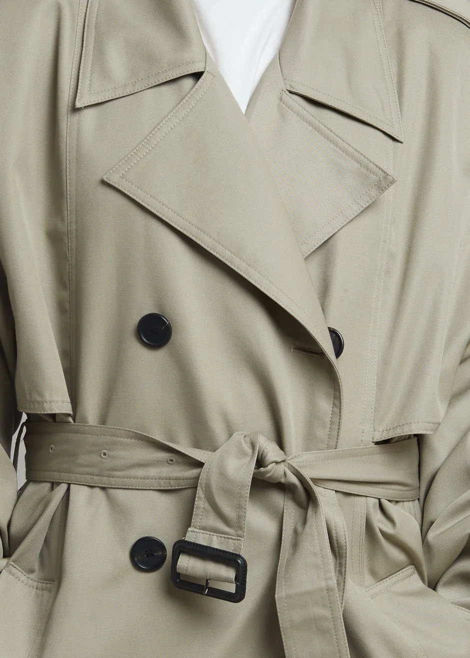 Eugene Trench Coat - Light Beige