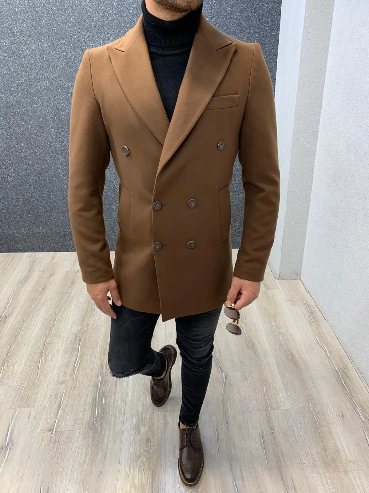 Fernando Slim Fit Coat in 4 Colors