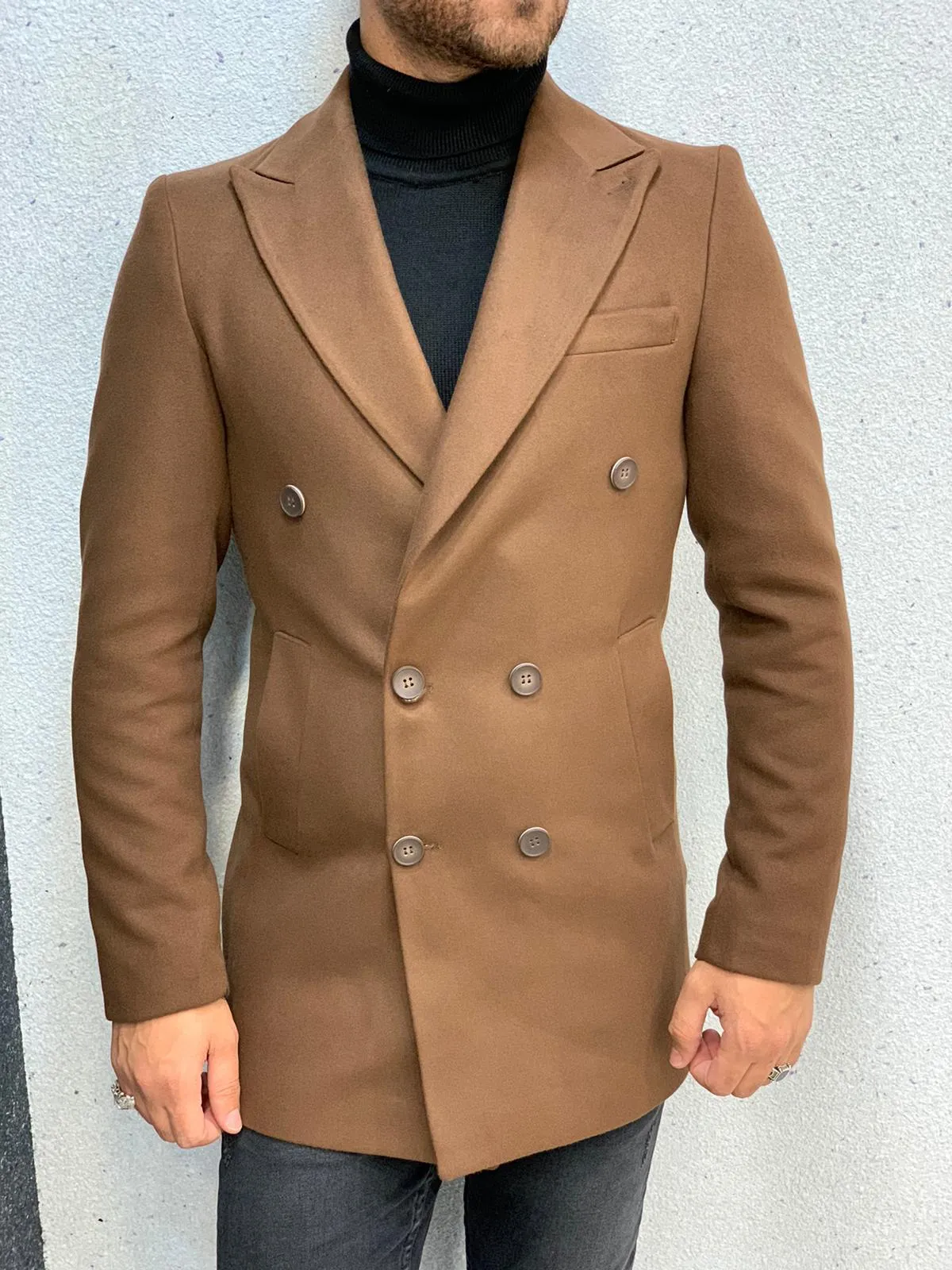 Fernando Slim Fit Coat in 4 Colors