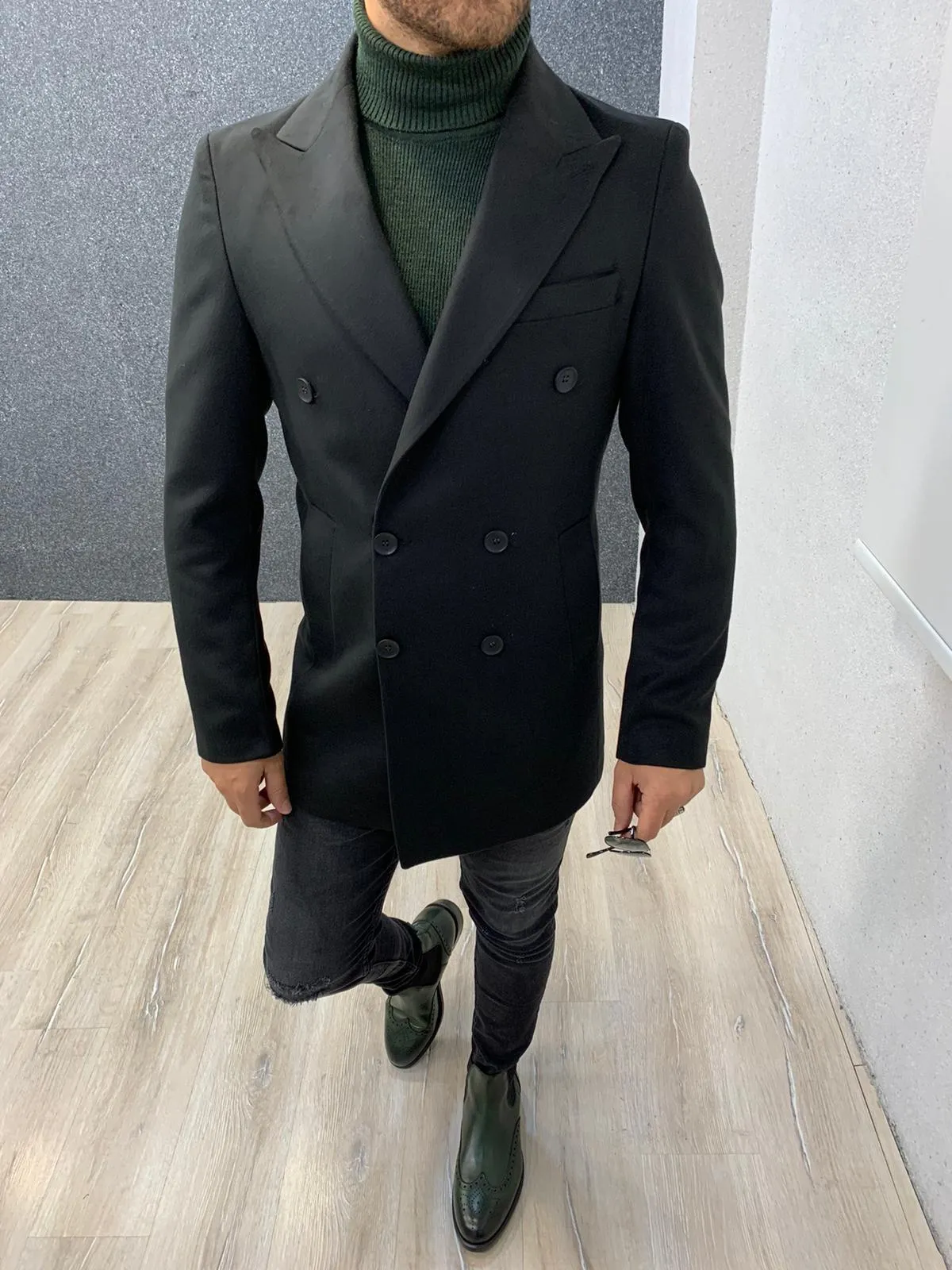 Fernando Slim Fit Coat in 4 Colors