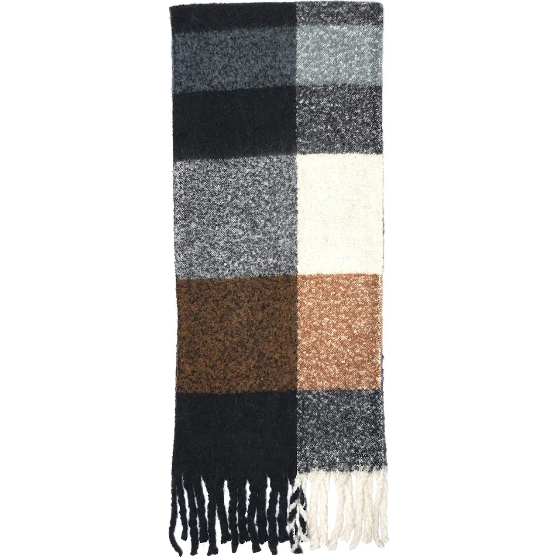 Field Plaid Plush Scarf by Echo Design