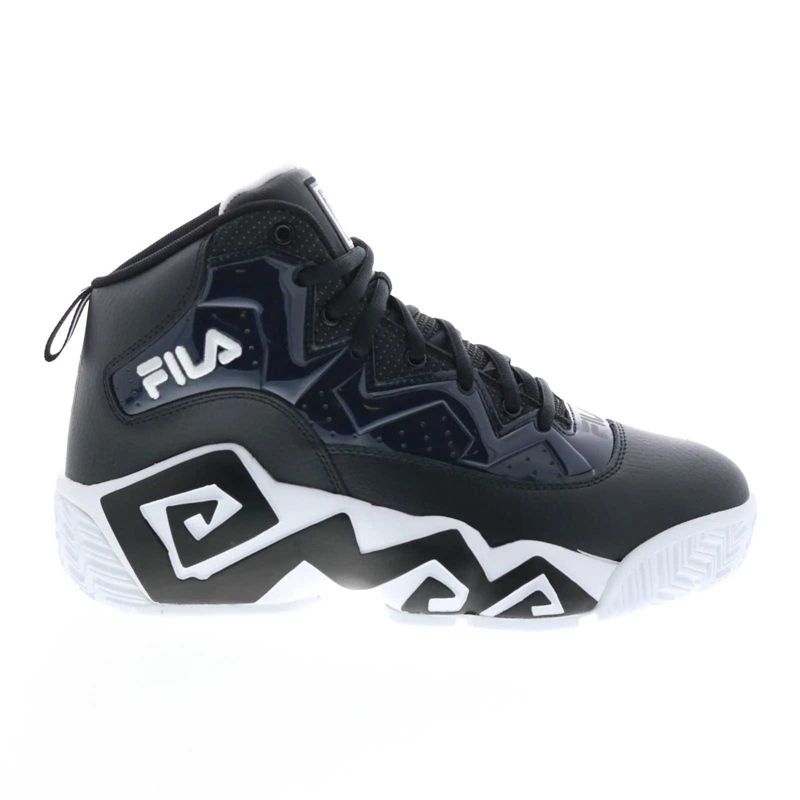 Fila Night Walk 1BM01747-013 Men's Black Leather Lifestyle Sneakers