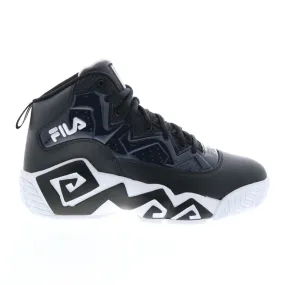 Fila Night Walk 1BM01747-013 Men's Black Leather Lifestyle Sneakers