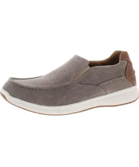 Florsheim Great Lakes Men's Leather Canvas Slip-On Shoes