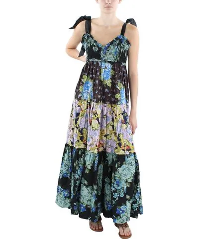 Poplin Floral Print Maxi Dress for Women by Free People