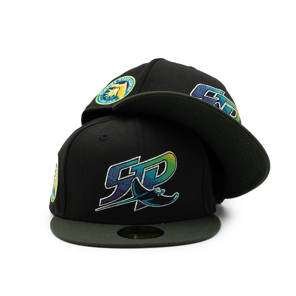 New Era Cap 59Fifty STP Rays FSL Side Patch Seaweed UV by Fresh Rags