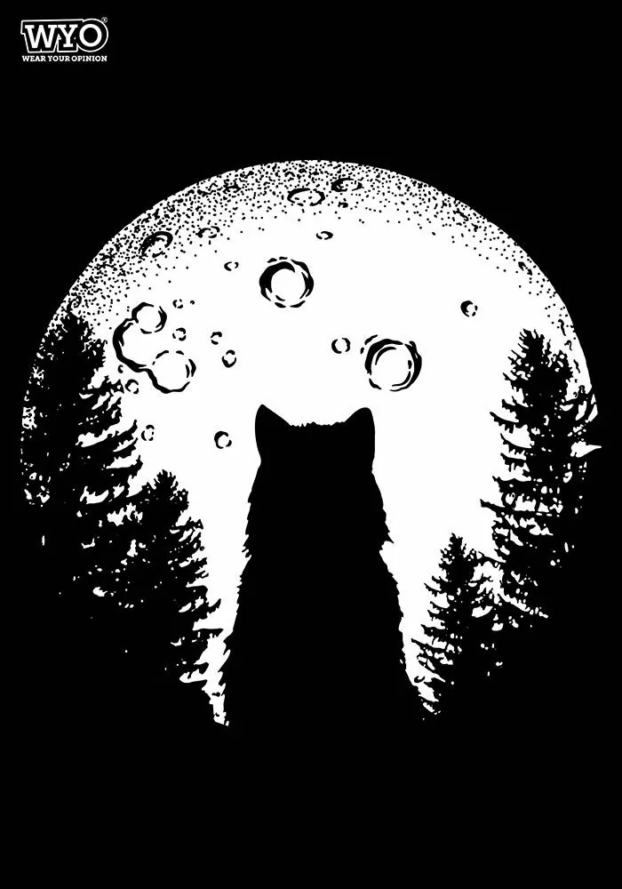 Glow In Dark Women's Wolf Tshirt