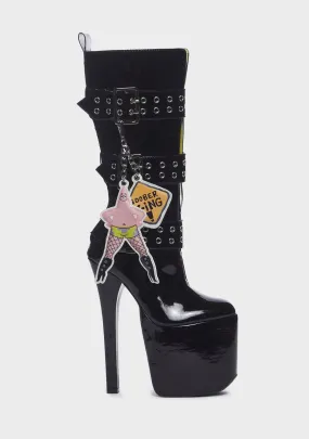 Goofy Goober Rock Stiletto Boots