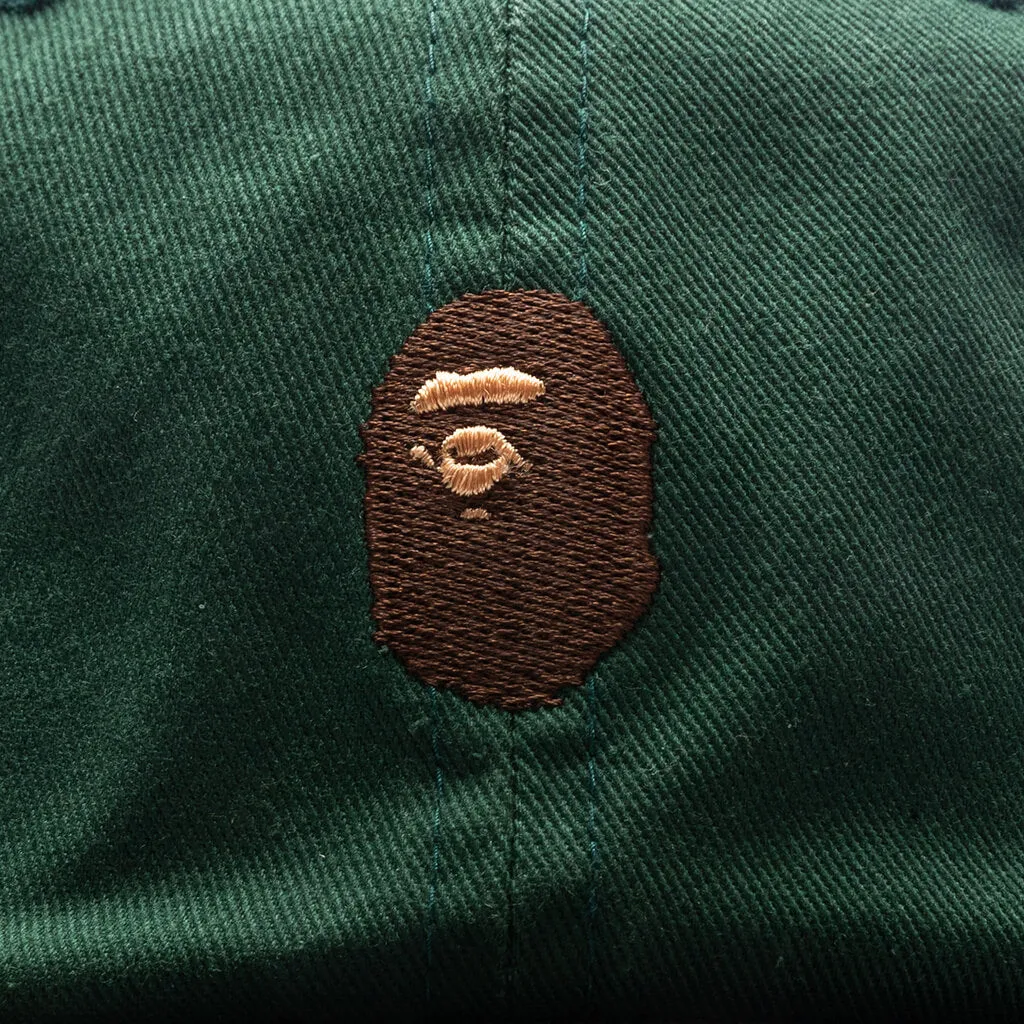 Green One Point Panel Cap