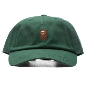 Green One Point Panel Cap