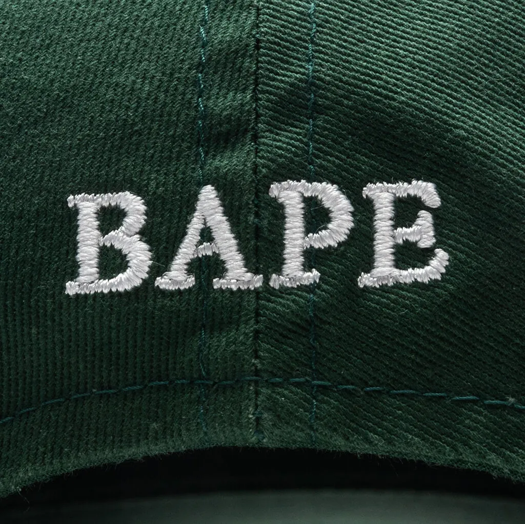 Green One Point Panel Cap