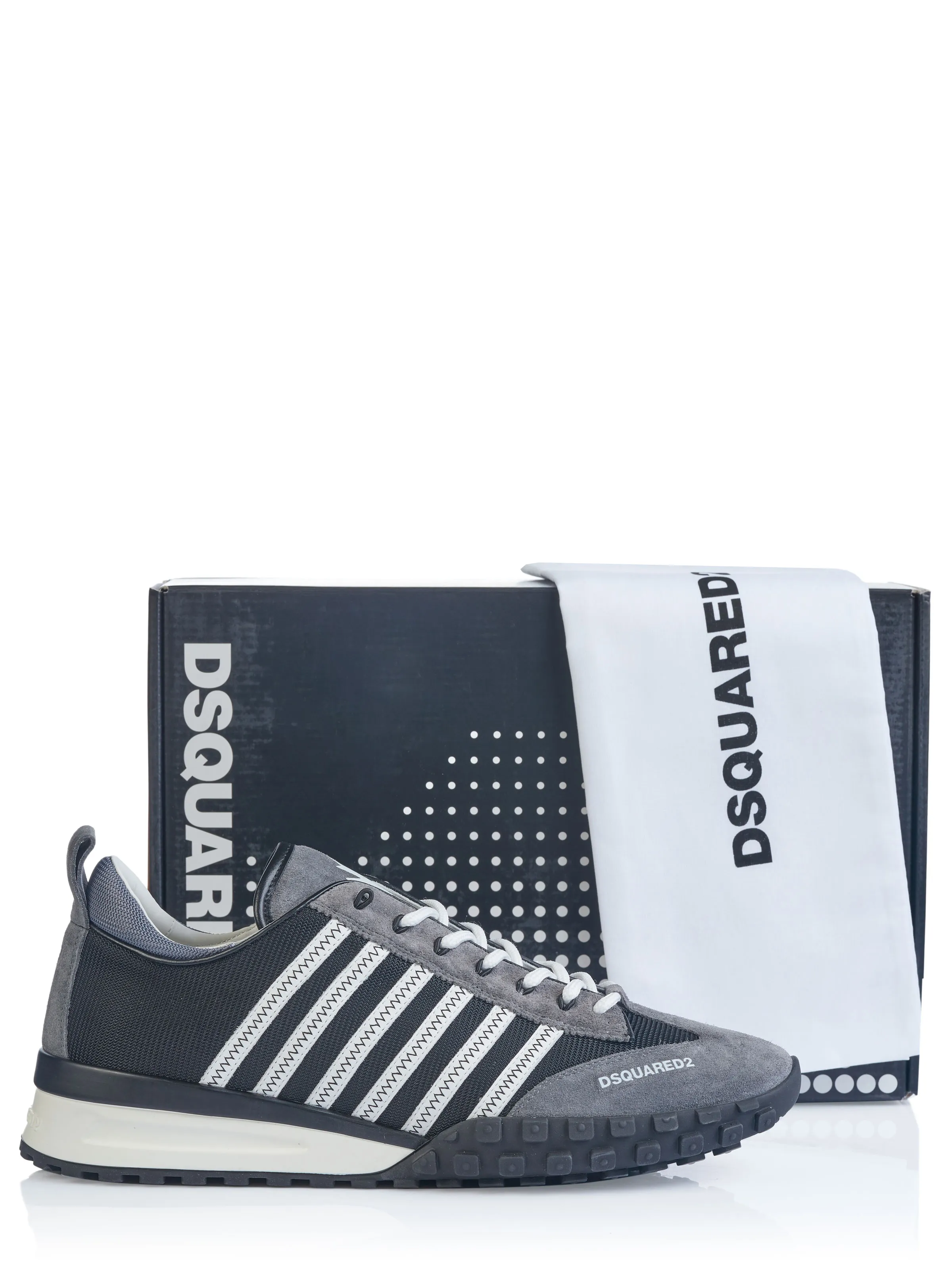 Grey Dsquared2 Shoes