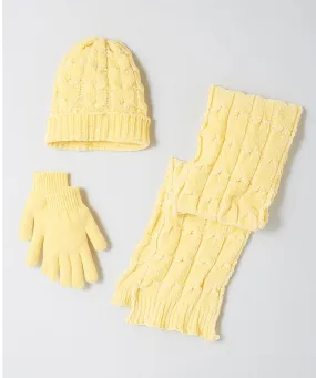 Set Glove Scarf Hat