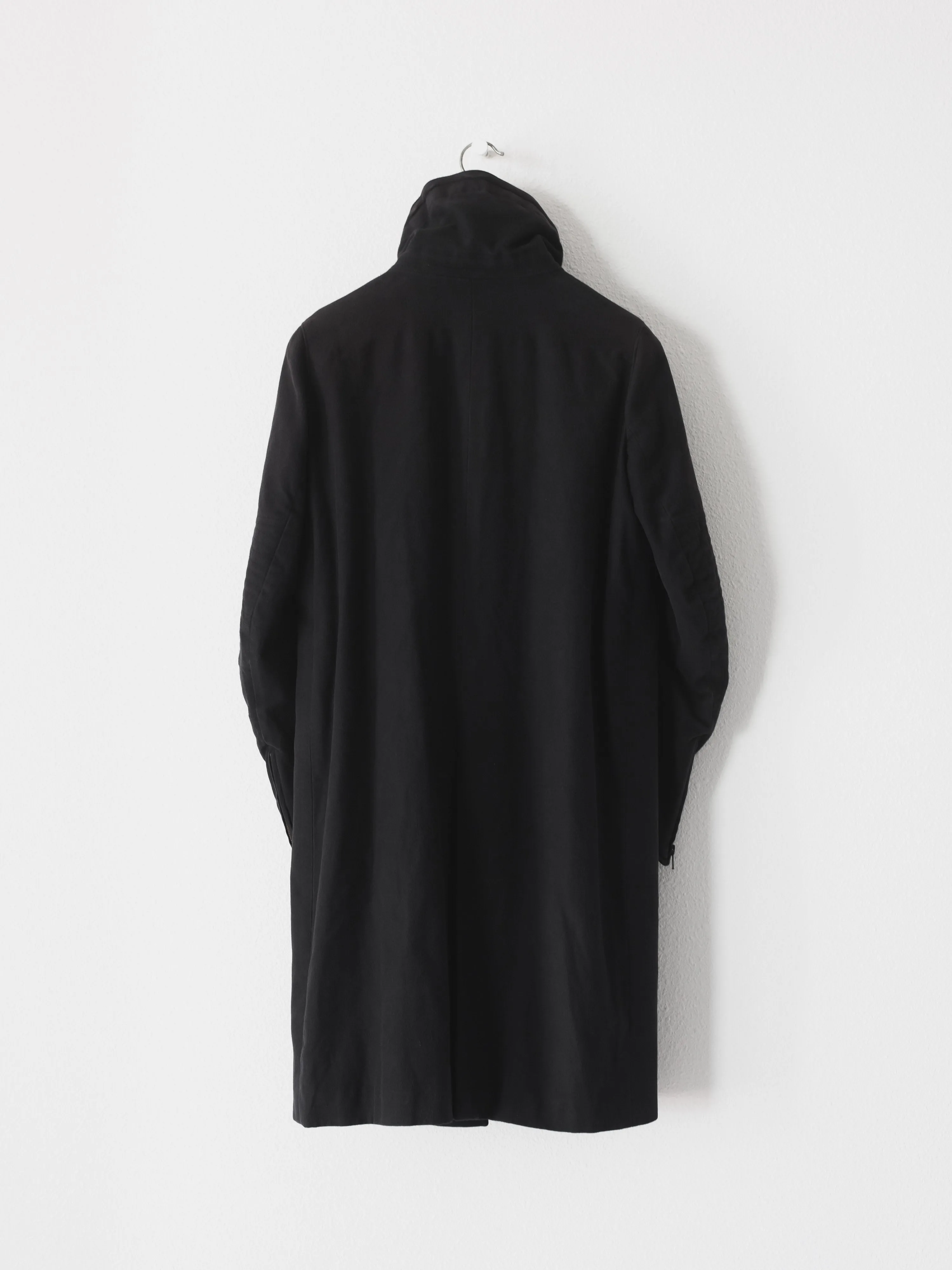 Helmut Lang AW99 Moleskin Astro Biker Parka - Men's Designer Jacket.