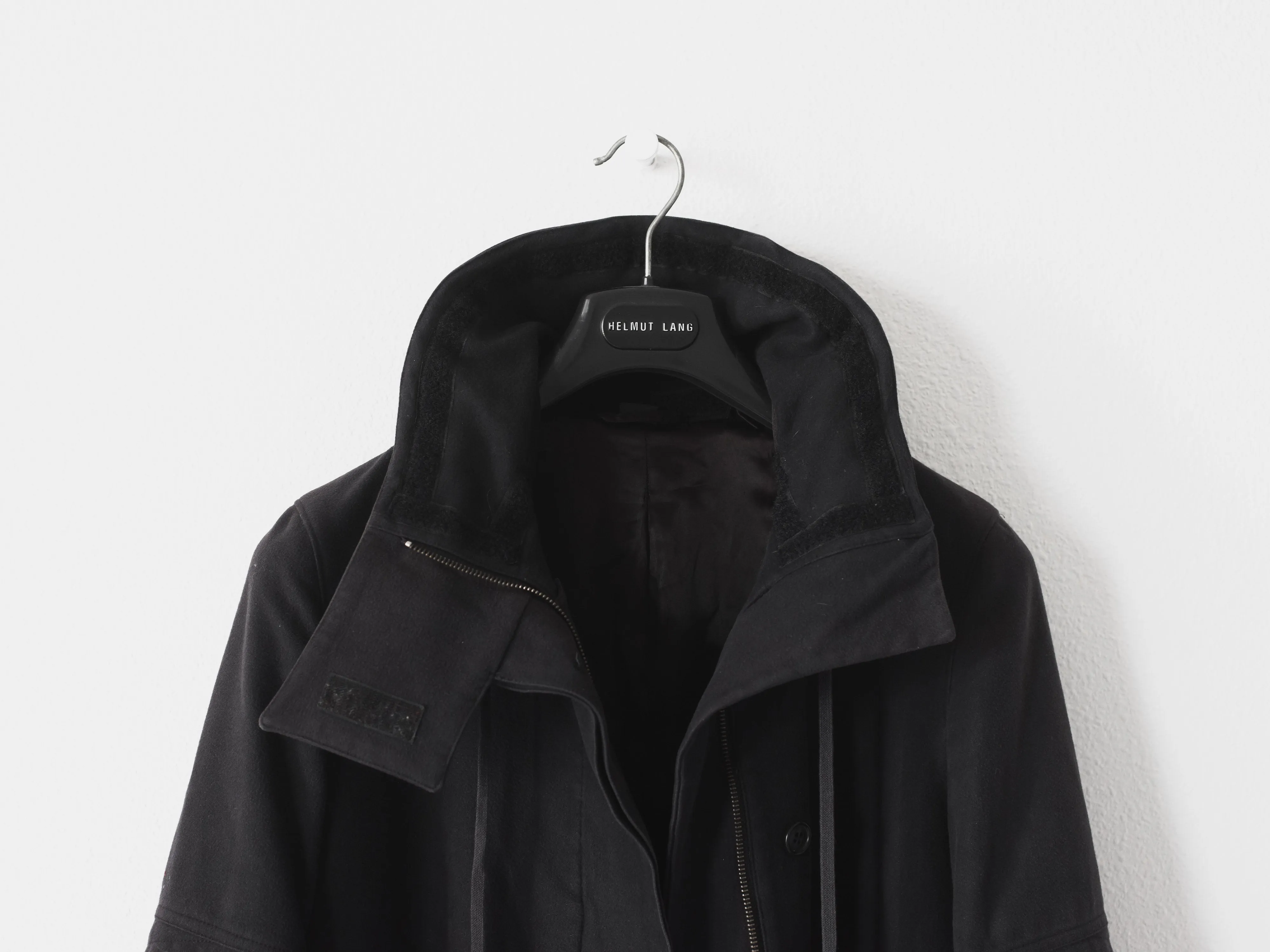 Helmut Lang AW99 Moleskin Astro Biker Parka - Men's Designer Jacket.