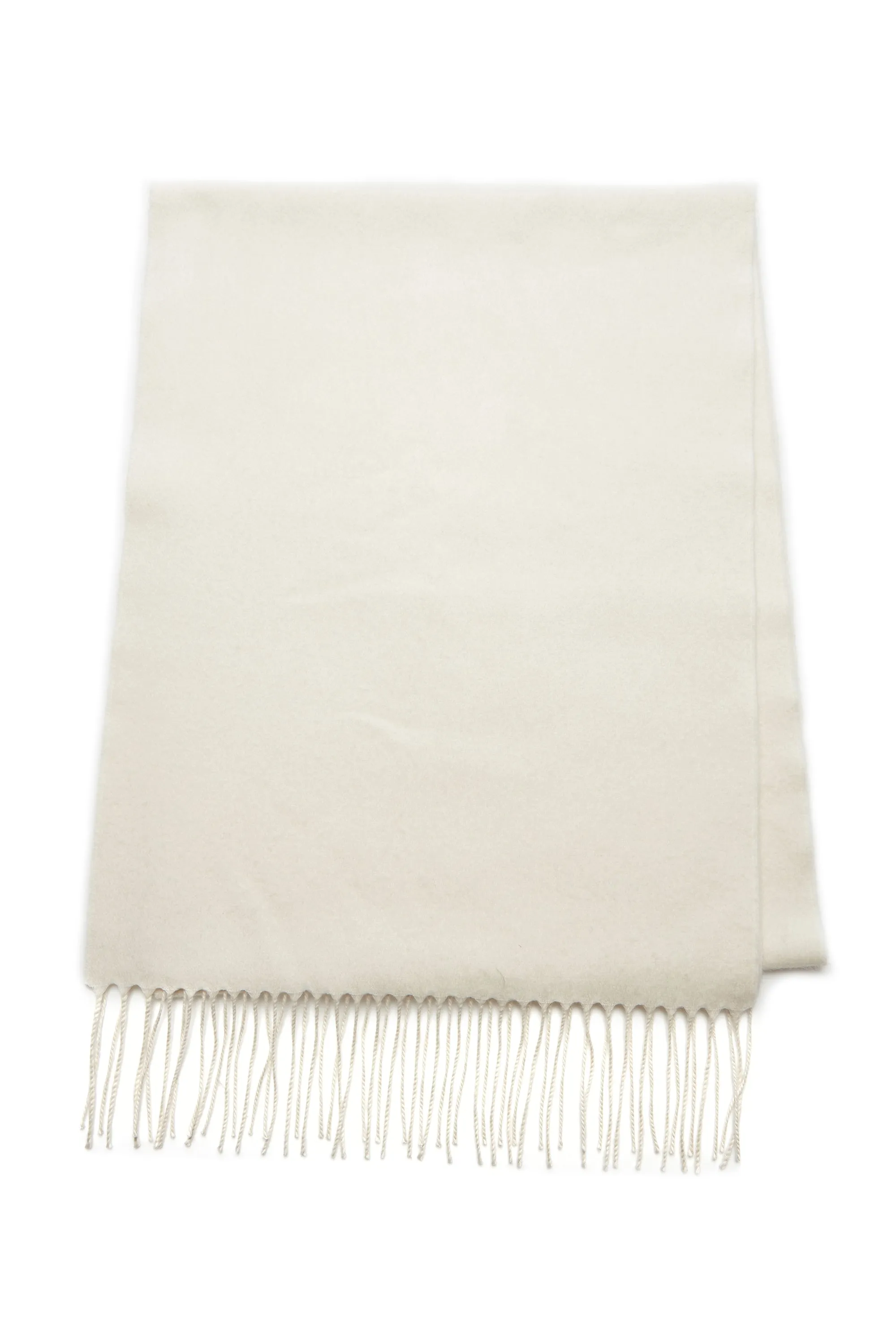 Ivory Silk Cashmere Blaine Scarf