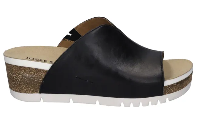 Black Josef Siebel Quinn 01 Sandals