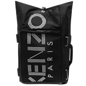 Kenzo Paris Logo Weekend Bag BackpackBlack