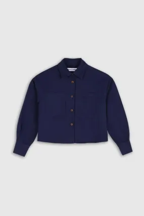 Kings of Indigo Blouse Quinn Navy