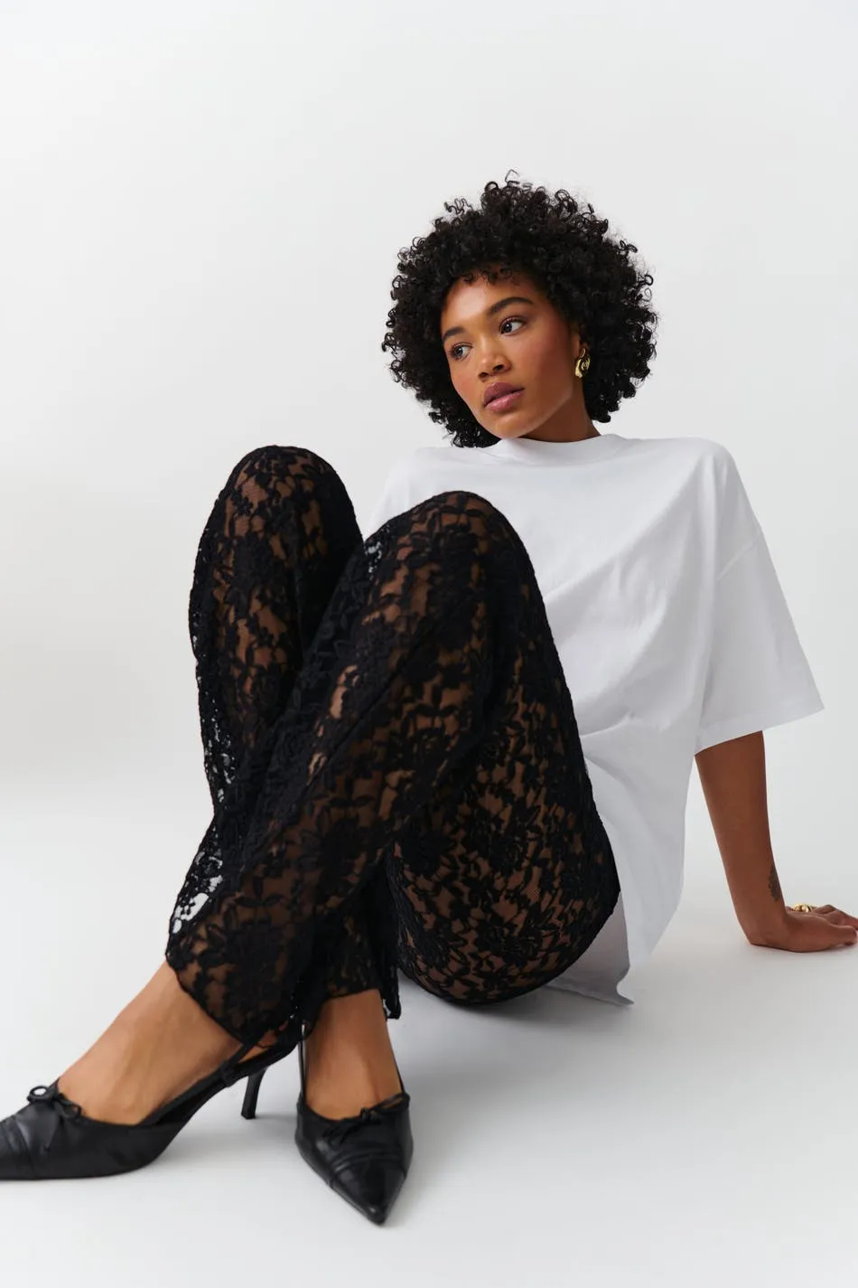 Stylish Lace Pants